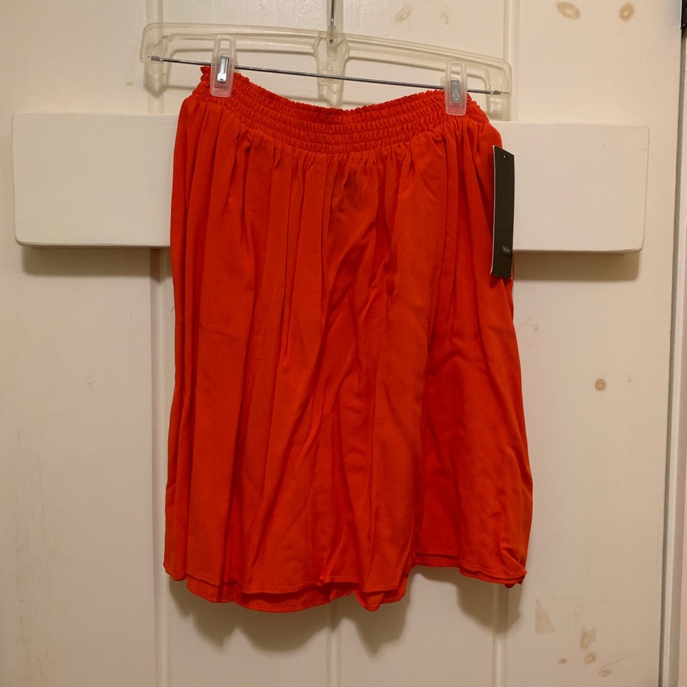 Mossimo orange skirt